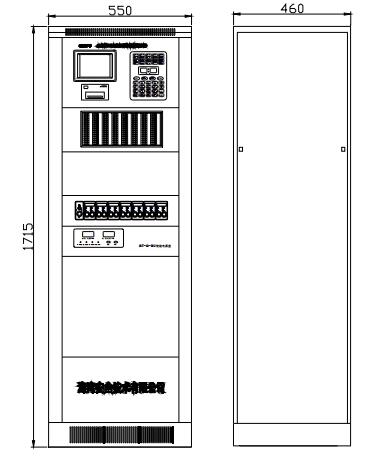 海湾JB-QG-GST5000火灾报警控制器尺寸大小