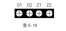 GST-LD-8317气体喷洒指示灯接线端子图