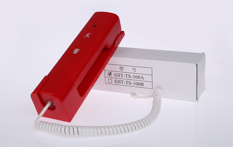 GST-TS-100A消防电话分机产品及外包装实拍