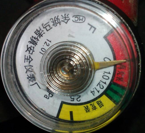 灭火器压力表